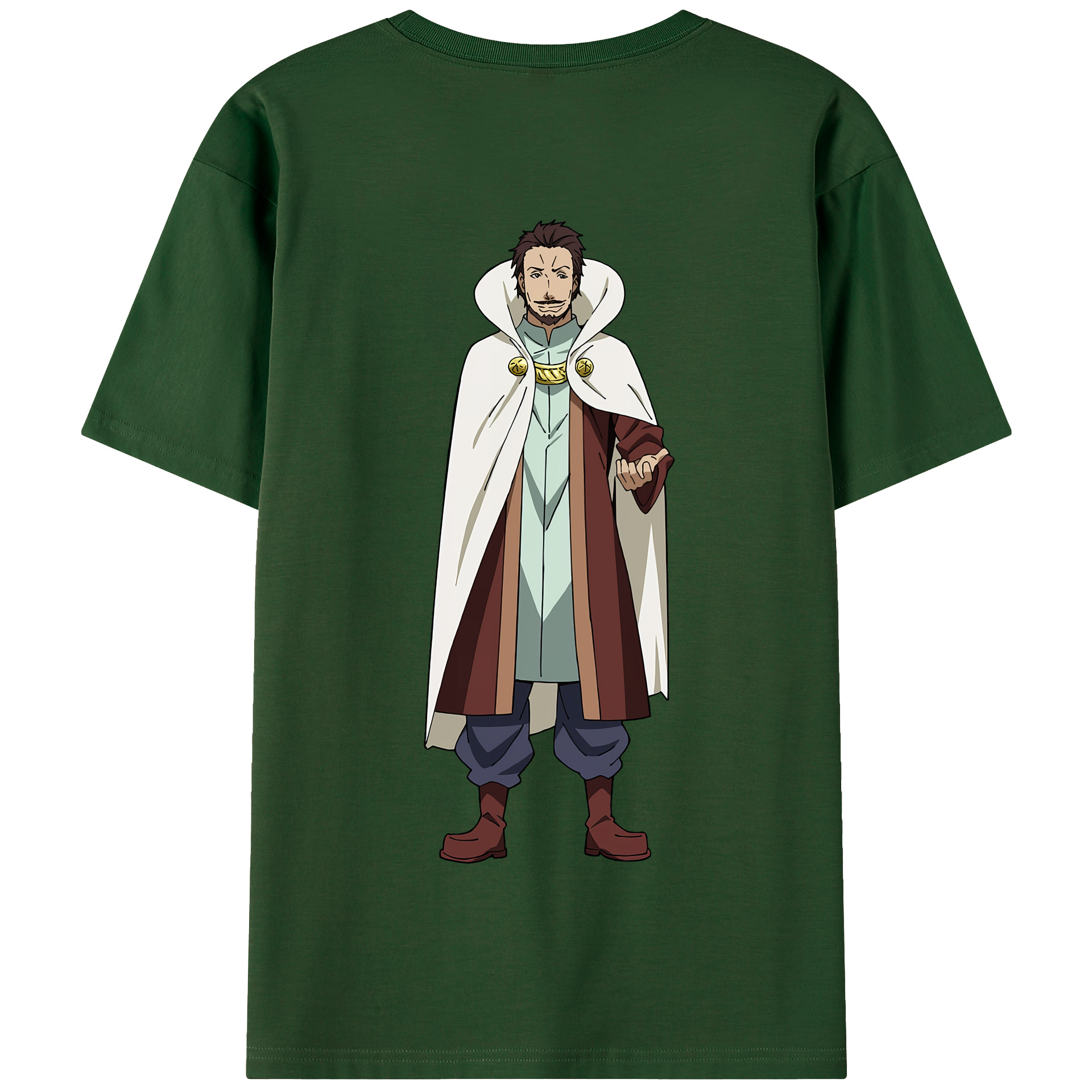 （画像用） 転スラ Regarding Reincarnated to Slime 綿100％半袖Tシャツ（背面プリント）